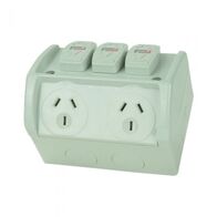 WPGPO2X - 10A W/P Double Socket Ex-Switch - WPGPO2X - WPGPO2X