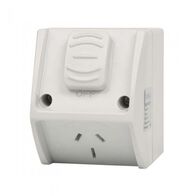 WPGPO1N - 10A W/P Single Socket - Neon - WPGPO1N - WPGPO1N