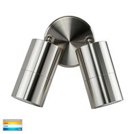 Tivah 316 Stainless Steel TRI Colour Double Adjustable Wall Pillar Lights