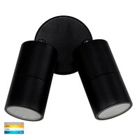 Tivah Black TRI Colour Double Adjustable Wall Pillar Lights