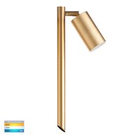 Tivah Solid Brass TRI Colour Single Adjustable LED Spike Light
