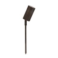 Mini Tivah Antique Brass 3w MR11 Garden Spike Light