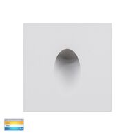 Mini Reces White Square TRI Colour Recessed LED Step Light