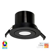 Prime Black Tilt RGBCW WIFI LED Downlight