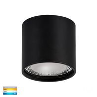 Nella Black 7w Surface Mounted LED Downlight