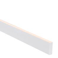 Suspended White Aluminium Profile