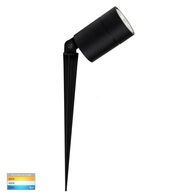 Oasis Black 7w TRI Colour LED Garden Spike Light