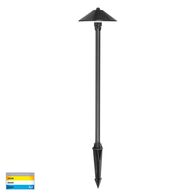 Bitta Antique Brass 3w LED Garden Spike Light