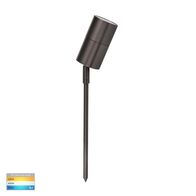 Tivah Graphite Coloured TRI Colour LED Garden Spike Light