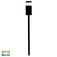 Highlite Black TRI Colour LED Garden Spike Light