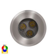 Split 316 Stainless Steel 3w RGBW LED Inground Light