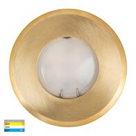 Ollo Brass TRI Colour LED Wall or Inground Light