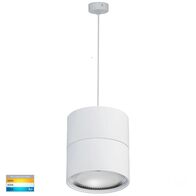 Nella White 18w LED Pendant