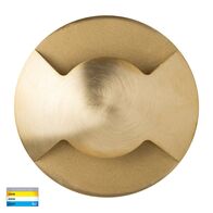 Viale Brass TRI Colour LED Double Driveway Light