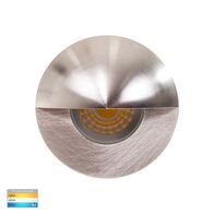 Elite Silver Aluminium LED Wall or Step Light with Eyelid