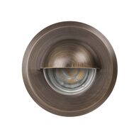 Lokk Antique Brass LED Wall Light with Eyelid