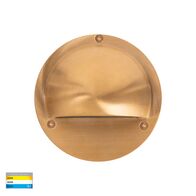 Pinta Solid Brass Step Lights with Eyelid