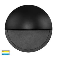 Veko Black Step Lights with Eyelid