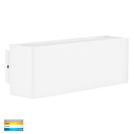 Blokk White Up & Down LED Wall Light