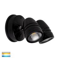 Focus Polycarbonate Black Double Adjustable Spot Light