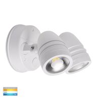 Focus Polycarbonate White Double Adjustable Spot Light