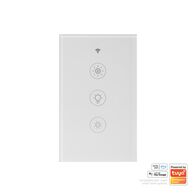 Wifi Single Gang White Dimmer Wall Switch