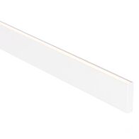 White Side Mounted Aluminium Profile