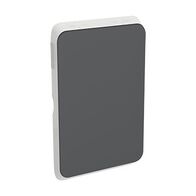 Clipsal Iconic, Switch Plate Skin, Blank, Horizontal/Vertical Mount - Anthracite