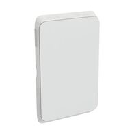 Clipsal Iconic, Switch Plate Skin, Blank, Horizontal/Vertical Mount - Cool Grey