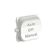 Clipsal Iconic, Rocker Toggle, 3-Position Marked SON-AOM-UOD, 3 Pack - Vivid White