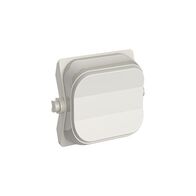 Clipsal Iconic, Rocker Toggle, 3-Position Blank - Warm Grey