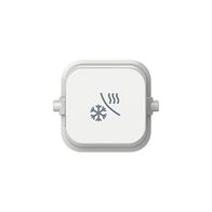 Clipsal Iconic, Air Conditioner Rocker, 10 Pack - Vivid White