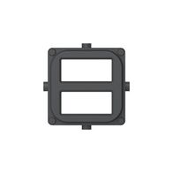 Clipsal Iconic, USB Mechanism Cap, Dual USB Charger, 5 Pack - Anthracite