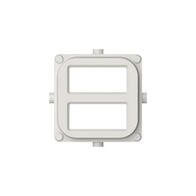 Clipsal Iconic, USB Mechanism Cap, Dual USB Charger, 5 Pack - Warm Grey