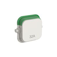 Clipsal Iconic, 32A Rocker, 10 Pack - Vivid White