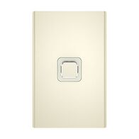 Clipsal Iconic, Styl Switch Plate Skin, Vertical/Horizontal, 1 Gang - Crowne