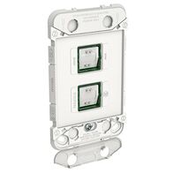 Clipsal Iconic, Gridplate and Mechanism, 2 Gang, 230/240V, 10AX