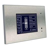 C-Bus Control and Management System, Black and White MKII Touch Screens, Stainless Steel Fascia, BandW Screen