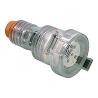 Clipsal - 56 Series, Cord Extension Socket, 5 Round PIN, 500V, 10A - Electric Orange