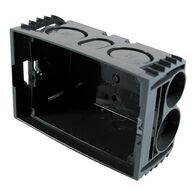 Clipsal - Mounting Accessories, Wall Boxes Plastic, 1 Gang with Sliding Recessed Nuts
