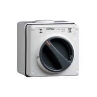 Clipsal - 56 Series, Surface Switch, 1 Gang, 250VAC, 10A, 2-Way - Resistant Orange