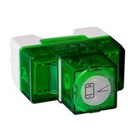 Clipsal Iconic, push-button Wiser Smart Dimmer Mechanism ControlLink, 300W 3-Wire - Vivid White