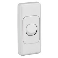 2000 Series, Flush Switch, Architrave Size, Switch 1 Gang, 250V, 10A - White Electric