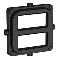 Clipsal Iconic, USB Mechanism Cap, Dual USB Charger, 5 Pack - Black