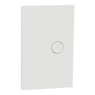 C-Bus, SpaceLogic Wall Plate, Saturn Zen, A-Series, Key Input unit, 1 key - Zen White