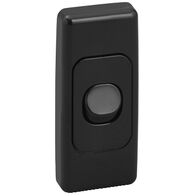 2000 Series, Flush Switch, Architrave Size, Switch 1 Gang, 250V, 10A - Black