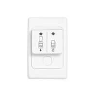 2000 Series, Room Access Card Operated Switch, 250VAC, 1 x 16A/1 x 10A - White Electric