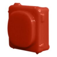 Clipsal - General Accessories, Blank Plug, Removable - Red