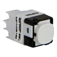 Impress Series, push-button Mechanism, Momentary, 230/240V, 16A - White Electric