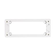 Classic C2000 Series, Mounting Block, to Suit 4 Gang Outlet - White Electric